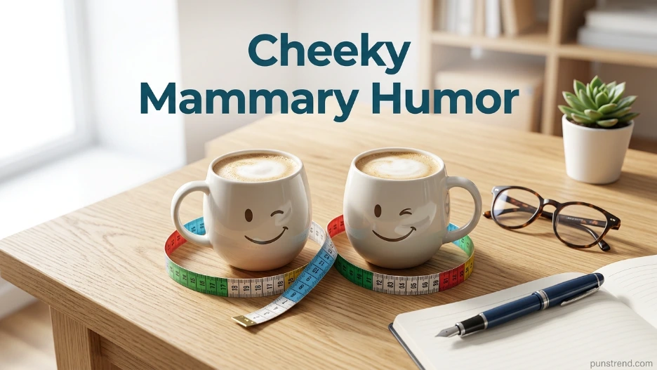 Cheeky Mammary Humor