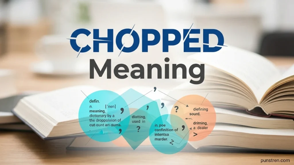Chopped Meaning