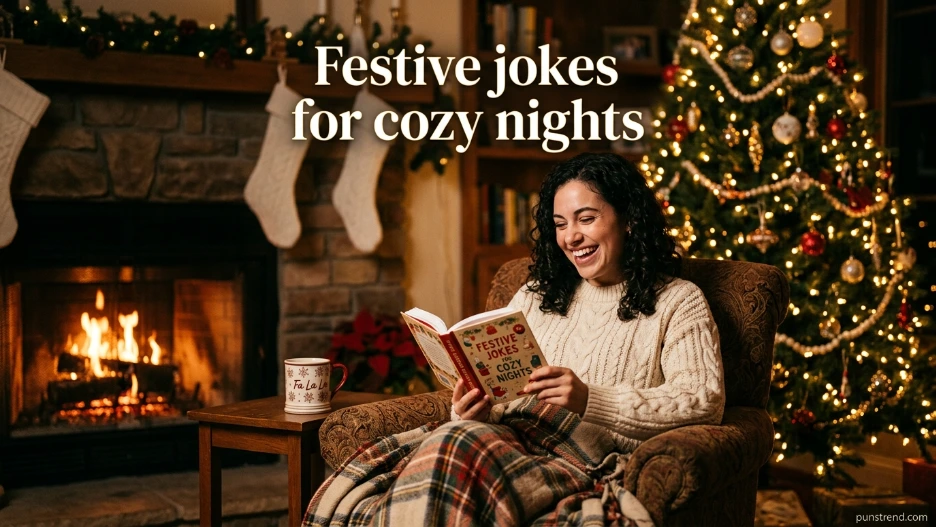 Festive jokes for cozy nights
