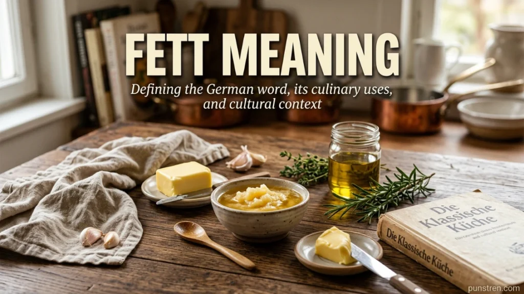 Fett Meaning