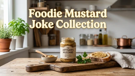 Foodie Mustard Joke Collection