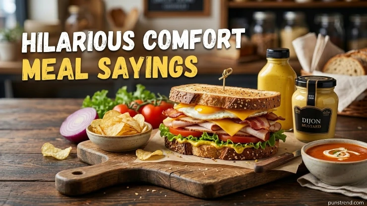 Hilarious Comfort Meal Sayings