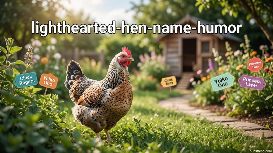 Lighthearted Hen Name Humor