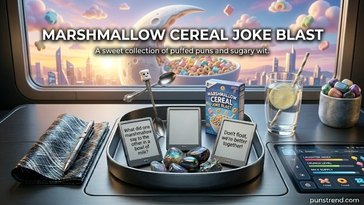 Marshmallow Cereal Joke Blast