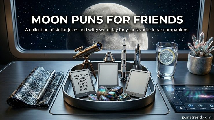 Moon Puns For Friends
