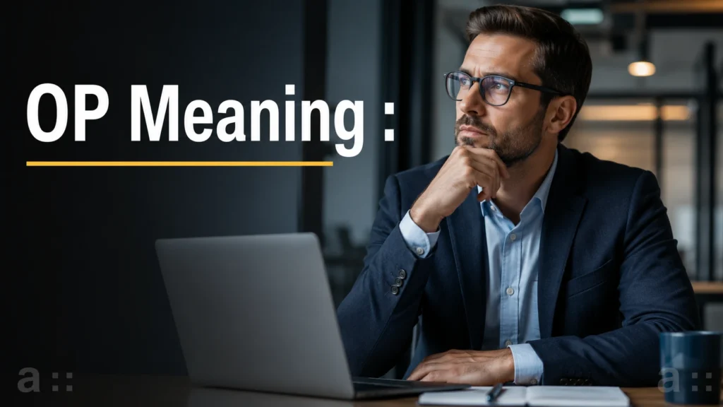 op meaning