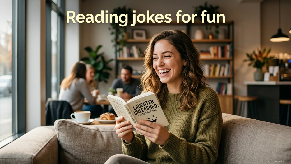 Reading jokes for fun