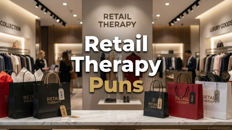 Retail Therapy Puns