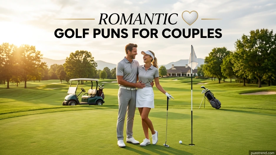 Romantic Golf Puns for Couples