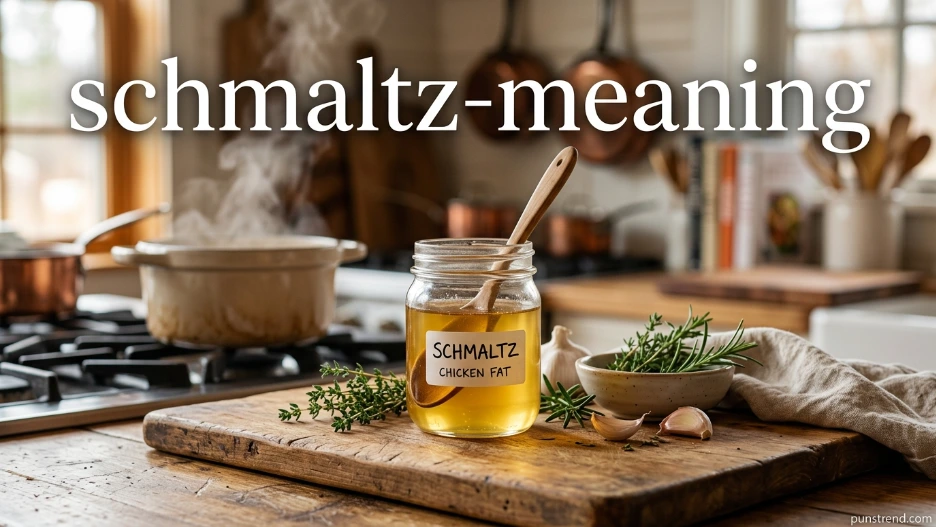 schmaltz meaning