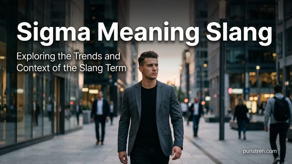 Sigma meaning slang