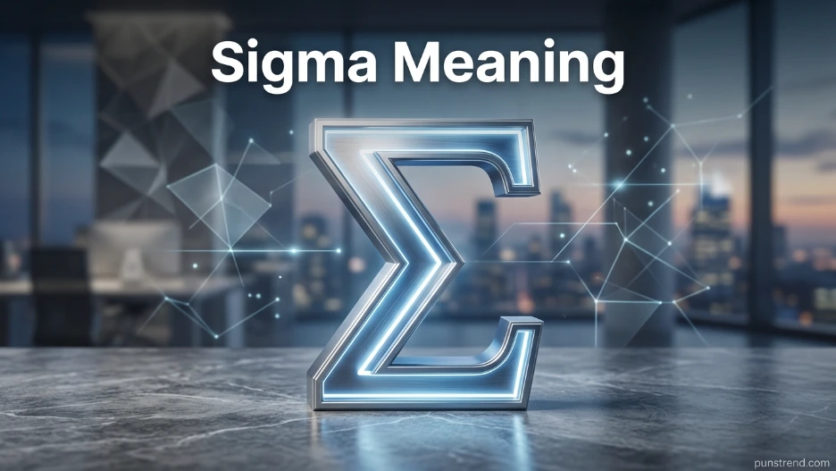 Sigma Meaning