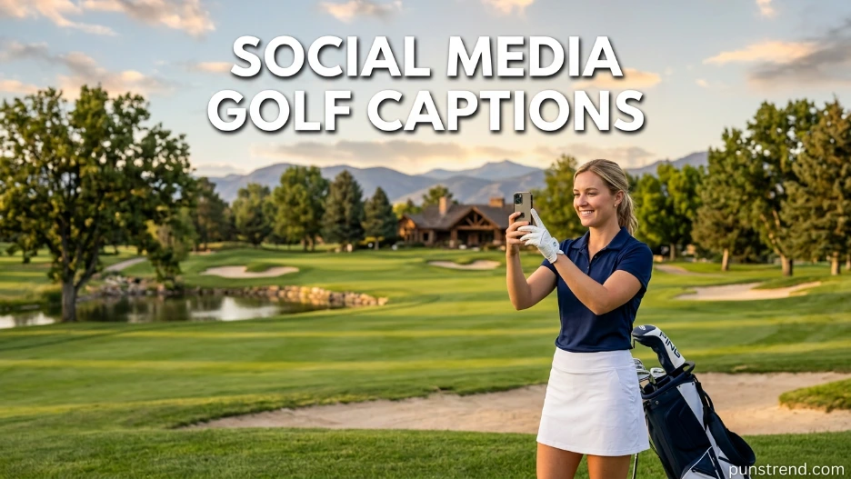 Social Media Golf Captions