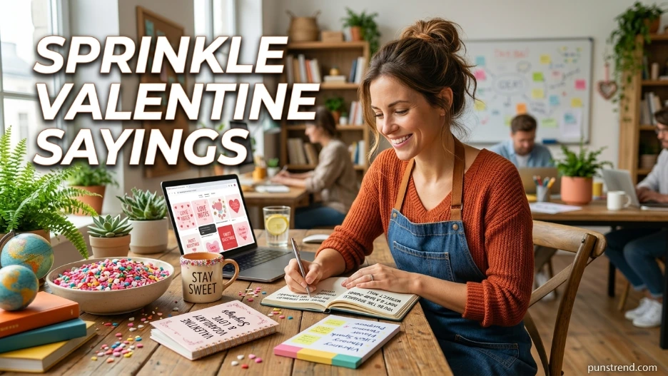 Sprinkle Filled Valentine Sayings