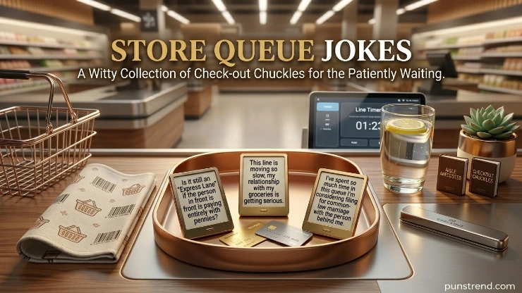 Store Queue Jokes