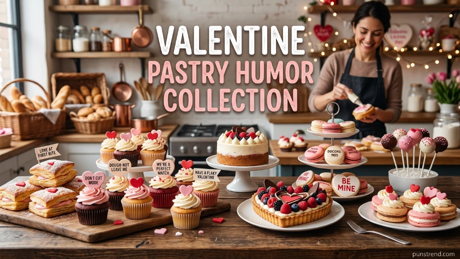 Valentine Pastry Humor Collection