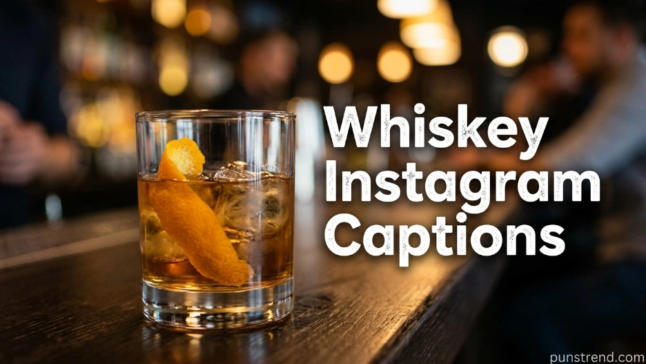 Whiskey Instagram Captions