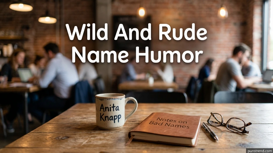Wild And Rude Name Humor