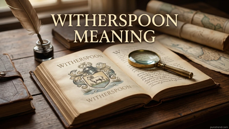 witherspoon meaning