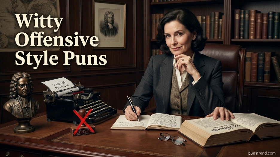 Witty Offensive Style Puns