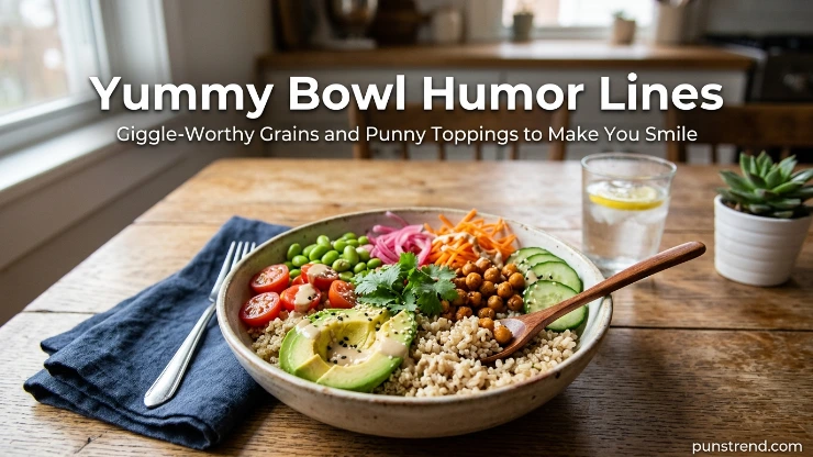 Yummy Bowl Humor Lines