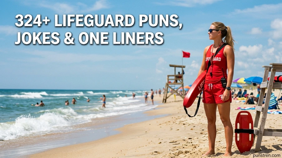 324+ Lifeguard Puns Jokes One Liner