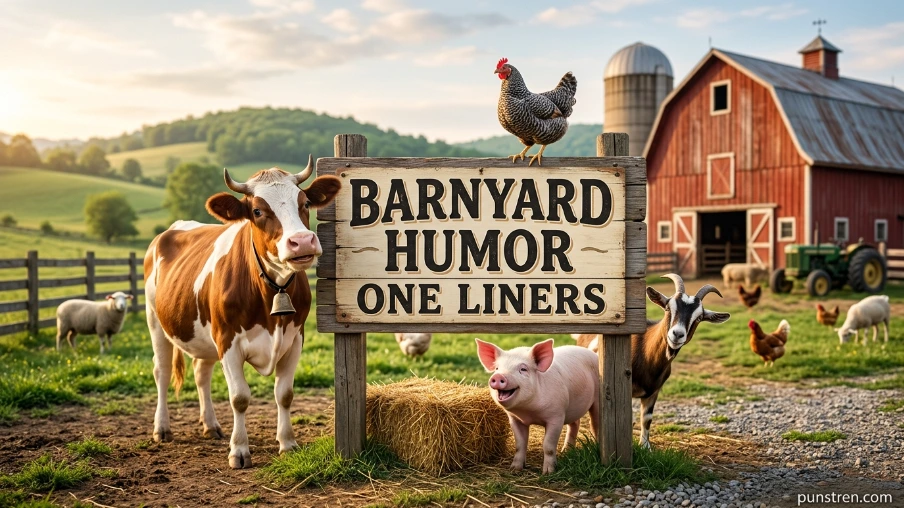 Barnyard Humor One Liners