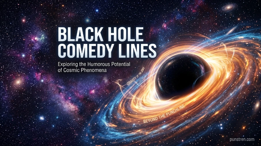 Black Hole Comedy Lines