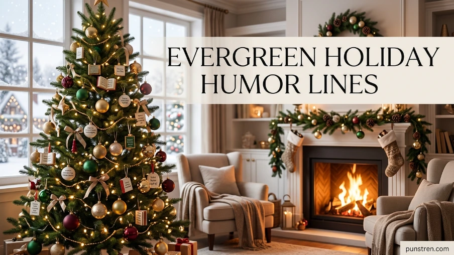 Evergreen Holiday Humor Lines