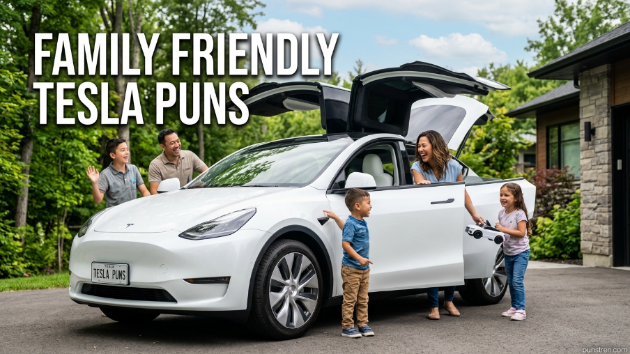 Family Friendly Tesla Puns