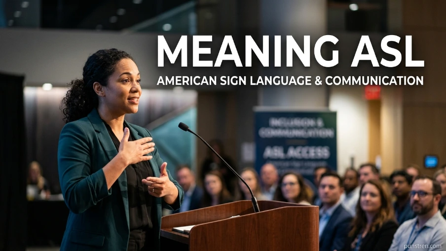 Meaning ASL