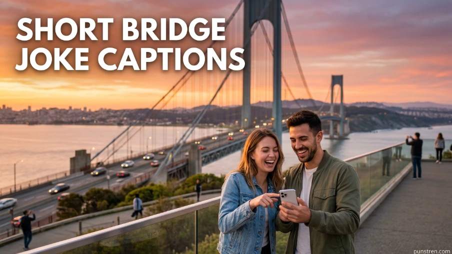 Short Bridge Joke Captions
